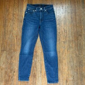 Lucky Brand Women's Bridgette High-Rise Skinny Jeans ~ sz 2 / 26 ankle